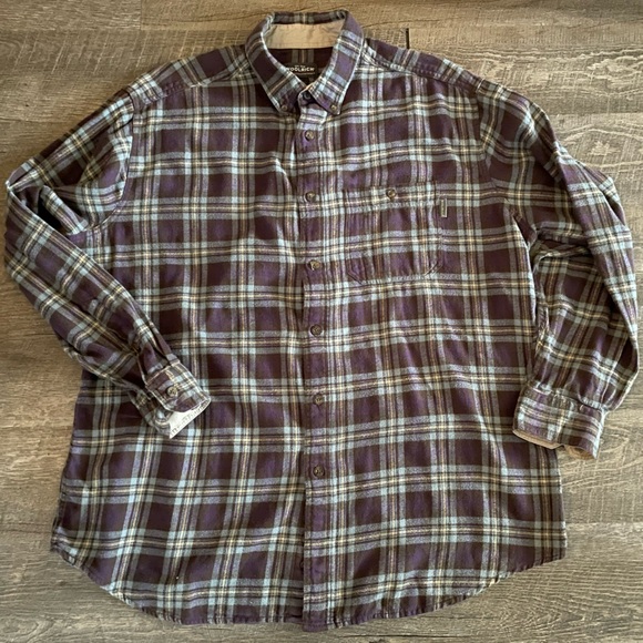 Men’s Vintage Woolrich Plaid Shirt ( XL ) - Picture 1 of 5